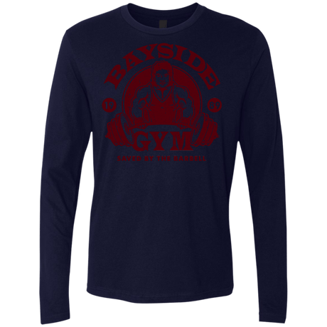 T-Shirts Midnight Navy / Small SAVED BY THE BARBELL Men's Premium Long Sleeve