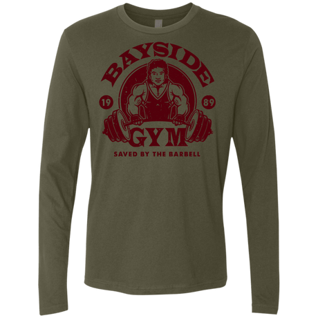 T-Shirts Military Green / Small SAVED BY THE BARBELL Men's Premium Long Sleeve