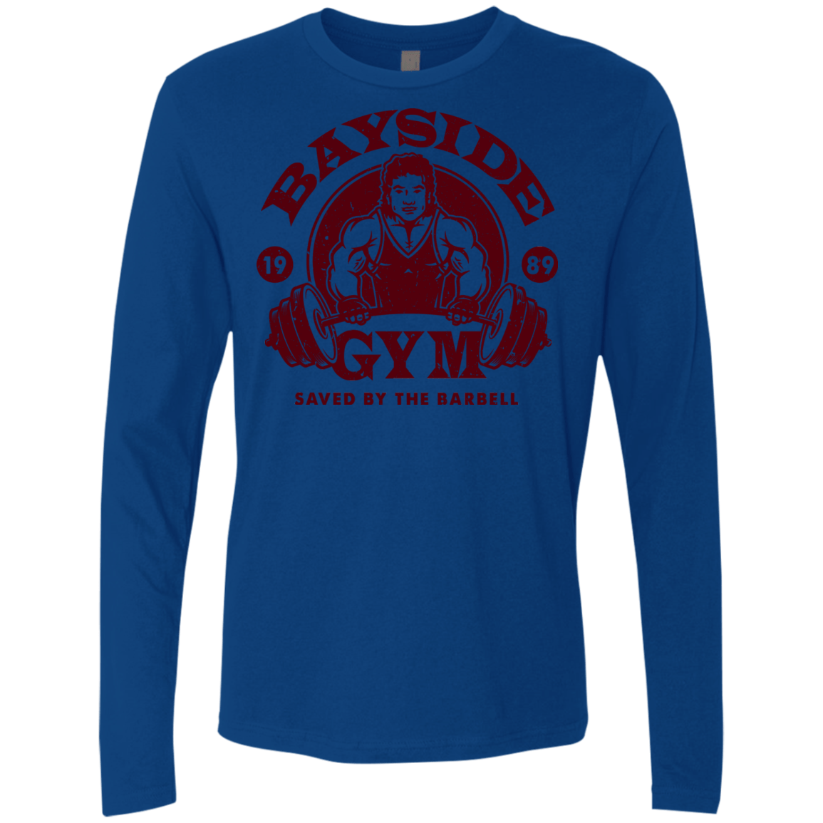 T-Shirts Royal / Small SAVED BY THE BARBELL Men's Premium Long Sleeve