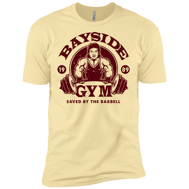 T-Shirts Banana Cream / X-Small SAVED BY THE BARBELL Men's Premium T-Shirt