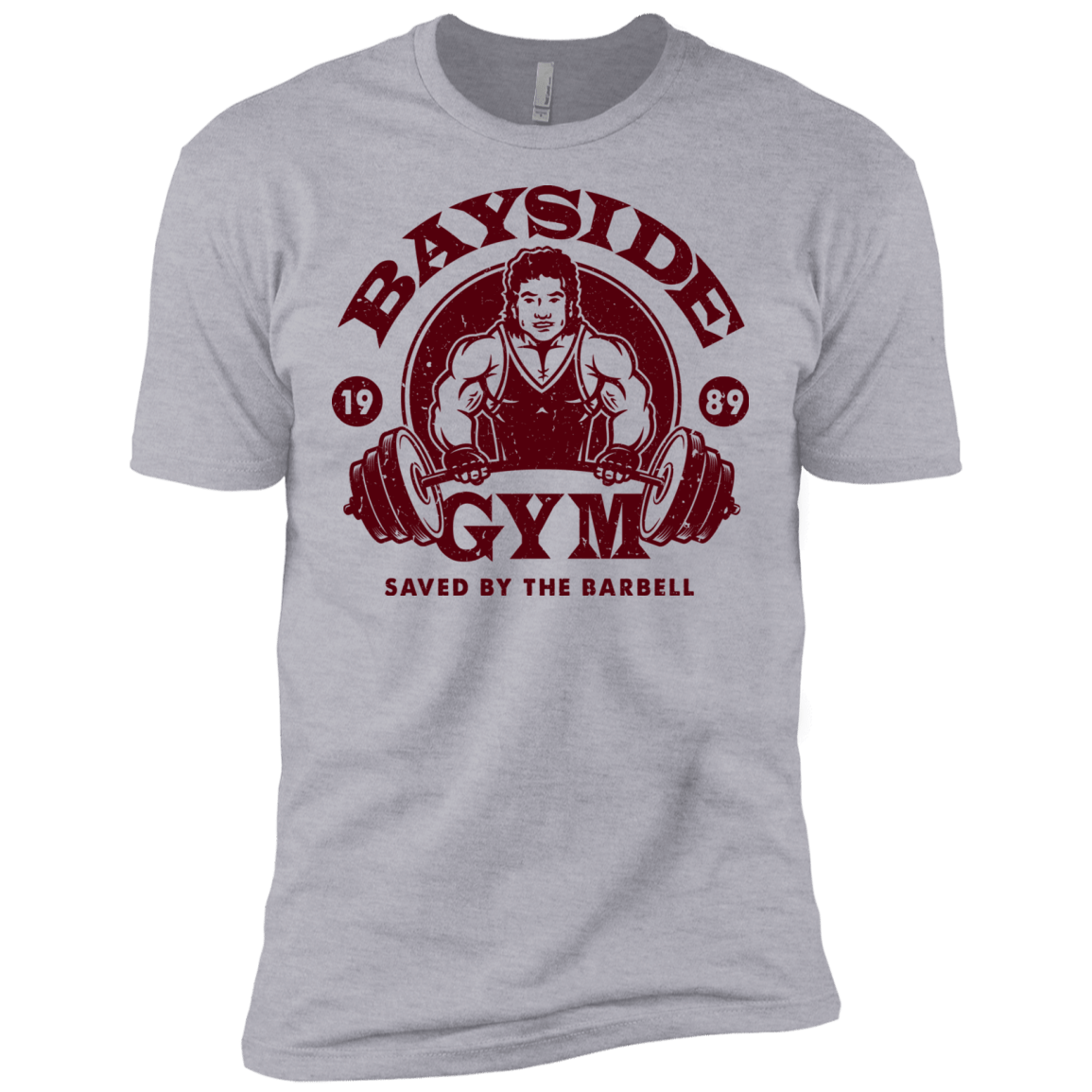 T-Shirts Heather Grey / X-Small SAVED BY THE BARBELL Men's Premium T-Shirt