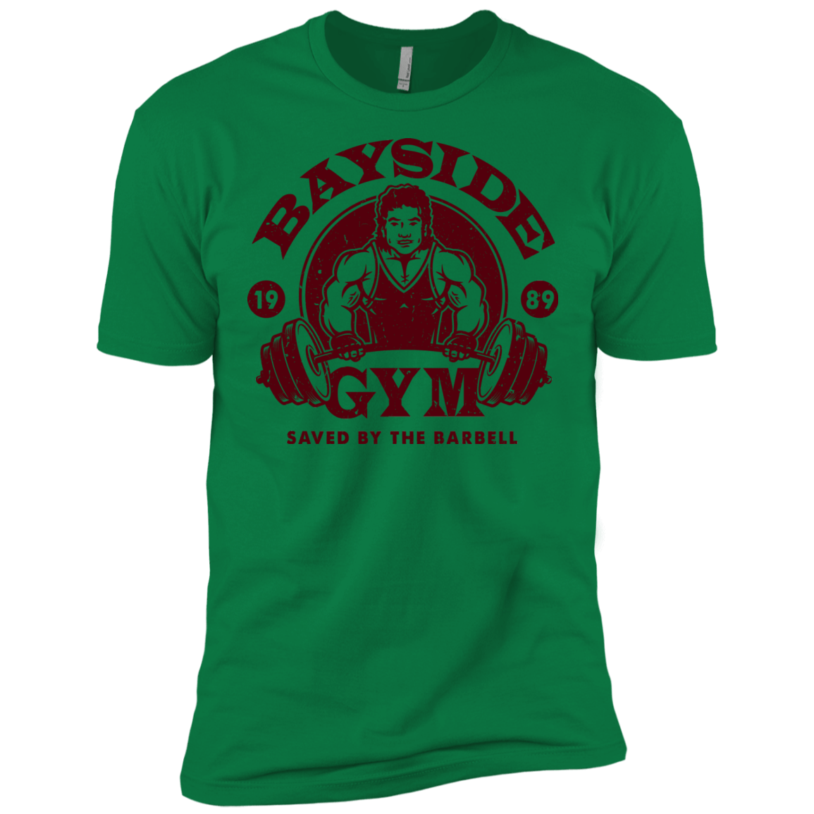 T-Shirts Kelly Green / X-Small SAVED BY THE BARBELL Men's Premium T-Shirt