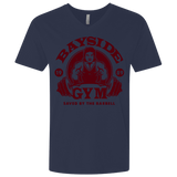 T-Shirts Midnight Navy / X-Small SAVED BY THE BARBELL Men's Premium V-Neck
