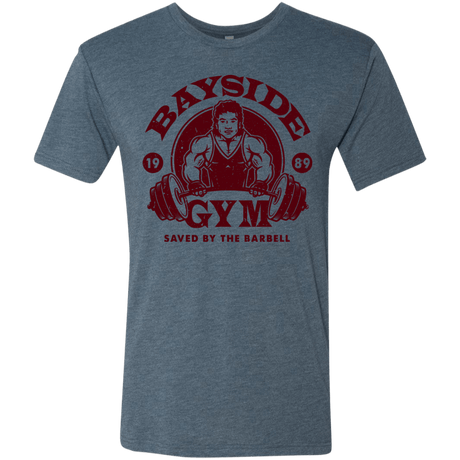 T-Shirts Indigo / Small SAVED BY THE BARBELL Men's Triblend T-Shirt
