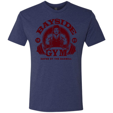 T-Shirts Vintage Navy / Small SAVED BY THE BARBELL Men's Triblend T-Shirt