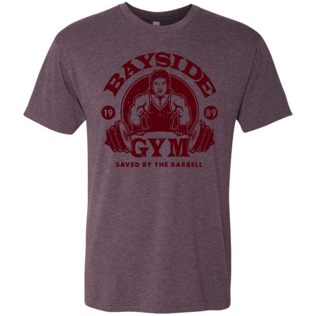 T-Shirts Vintage Purple / Small SAVED BY THE BARBELL Men's Triblend T-Shirt
