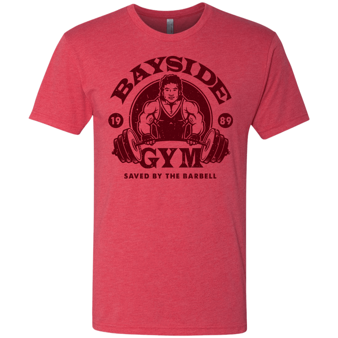T-Shirts Vintage Red / Small SAVED BY THE BARBELL Men's Triblend T-Shirt