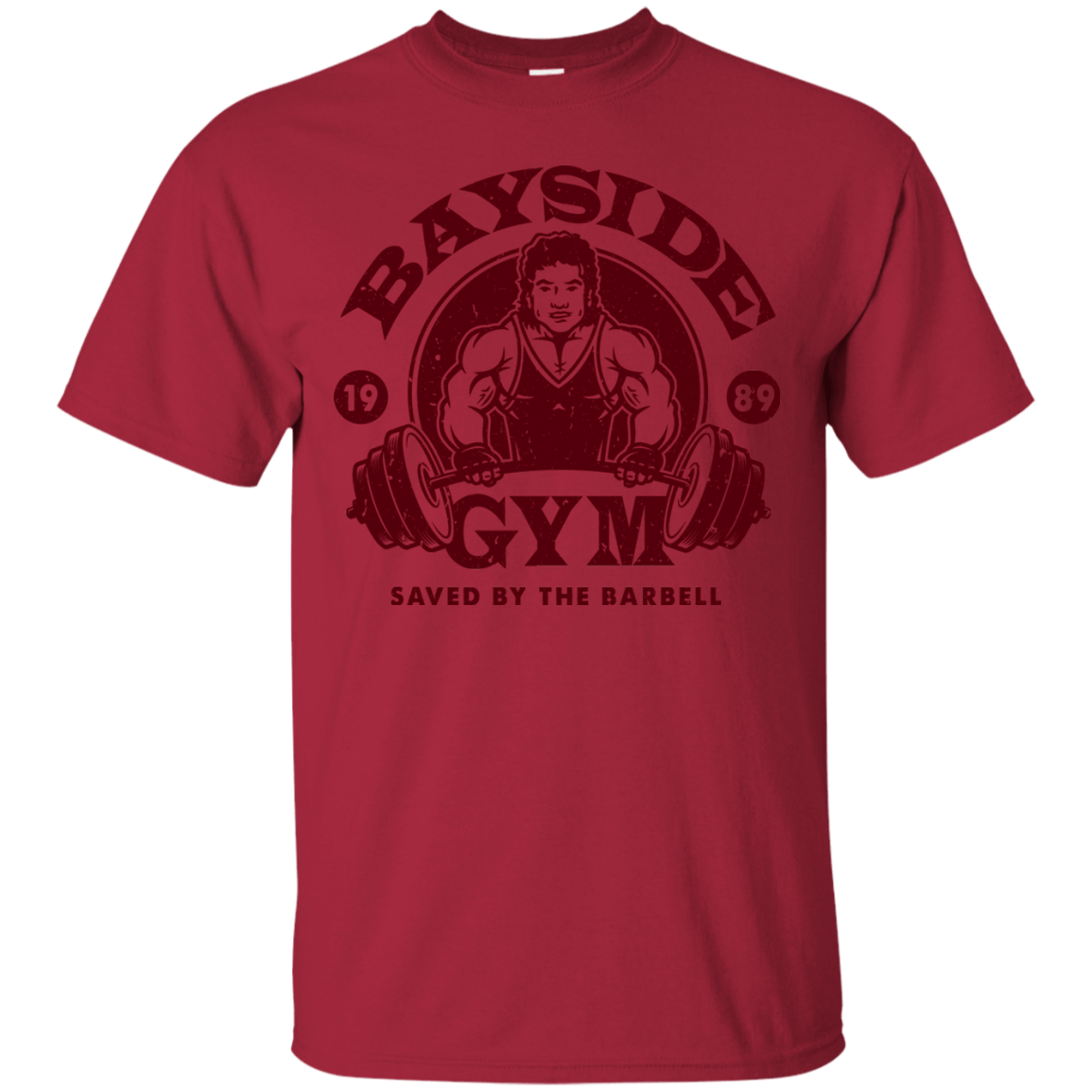 T-Shirts Cardinal / Small SAVED BY THE BARBELL T-Shirt
