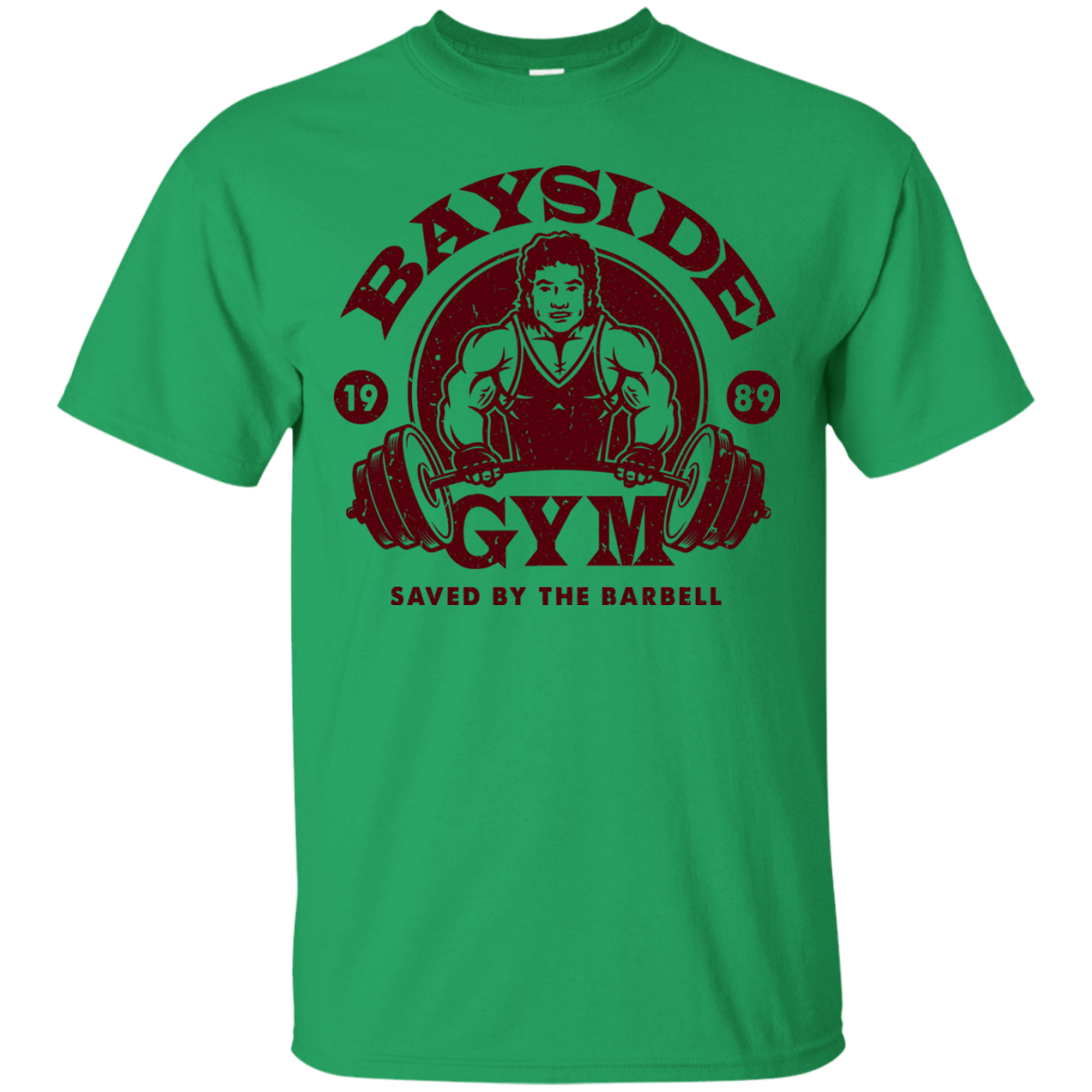 T-Shirts Irish Green / Small SAVED BY THE BARBELL T-Shirt