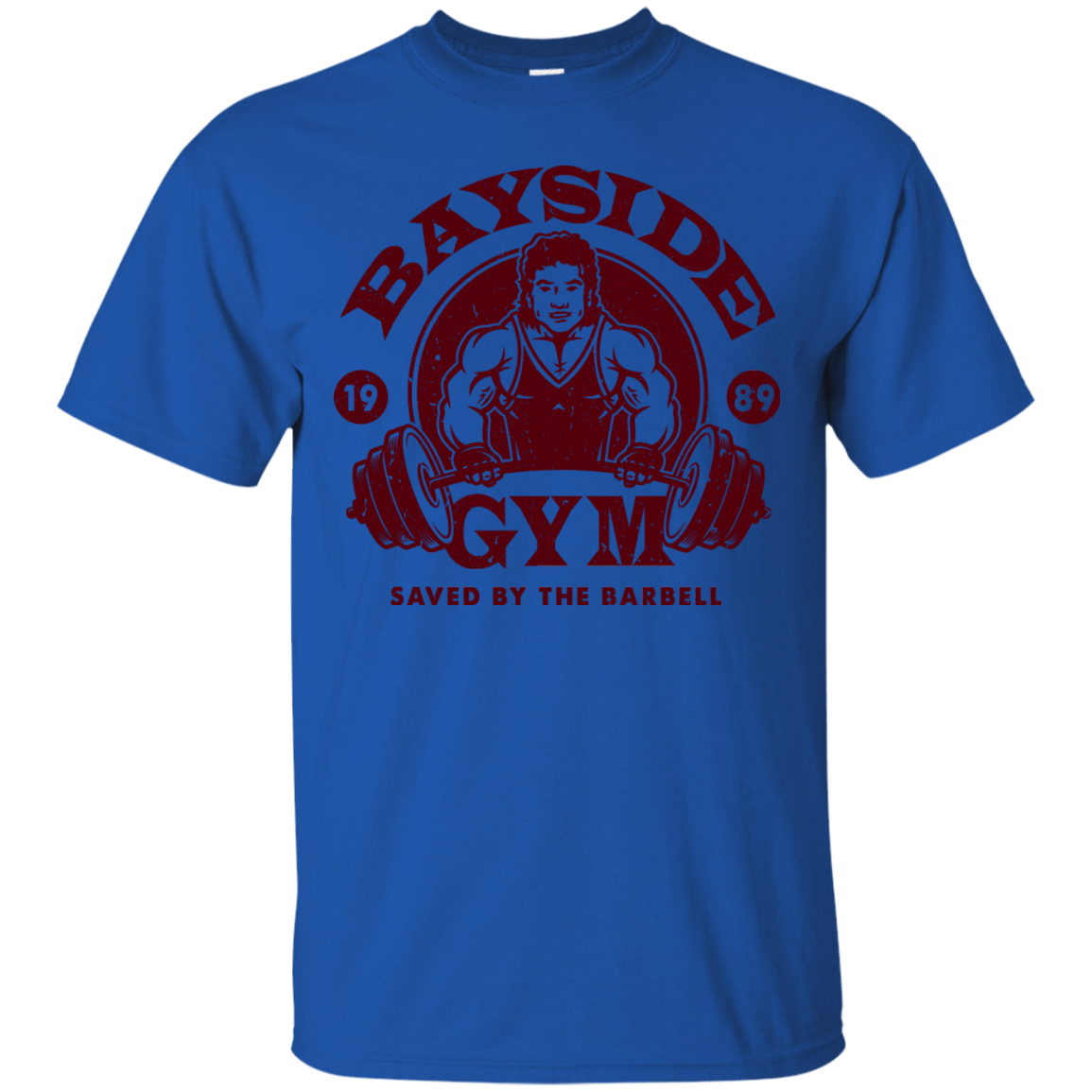 T-Shirts Royal / Small SAVED BY THE BARBELL T-Shirt