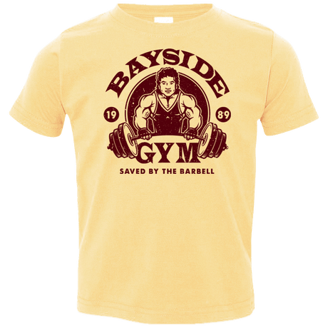 T-Shirts Butter / 2T SAVED BY THE BARBELL Toddler Premium T-Shirt