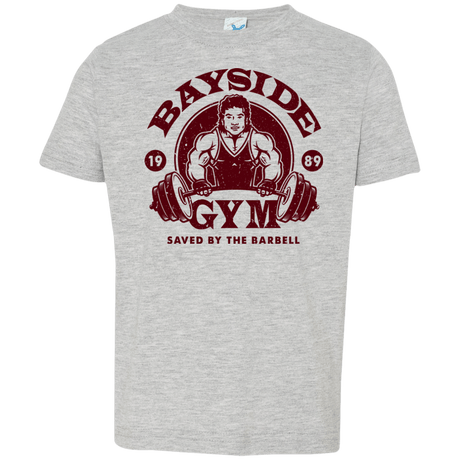 T-Shirts Heather / 2T SAVED BY THE BARBELL Toddler Premium T-Shirt