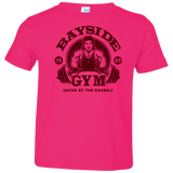T-Shirts Hot Pink / 2T SAVED BY THE BARBELL Toddler Premium T-Shirt