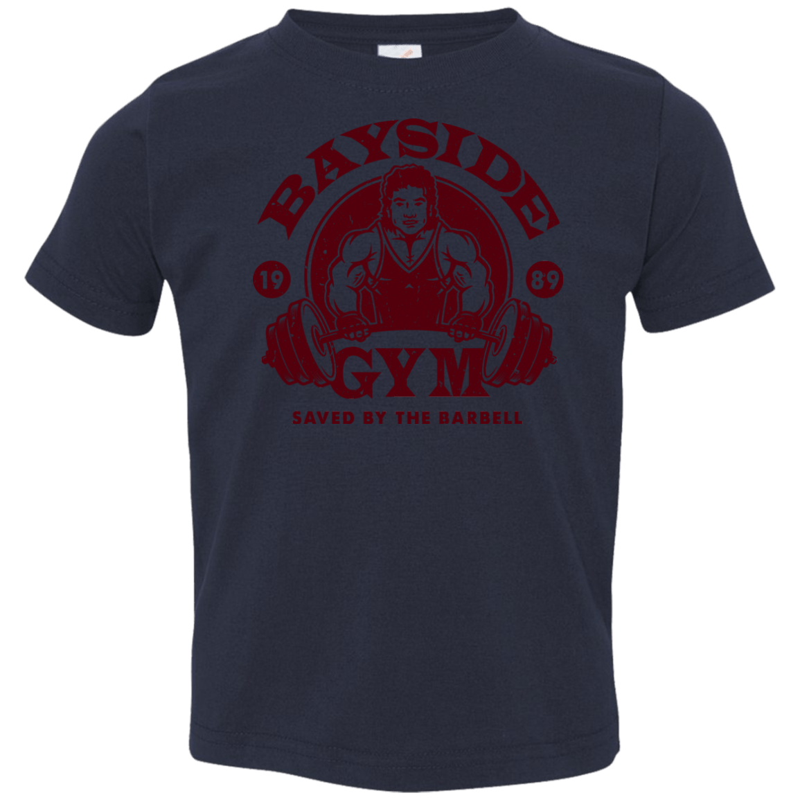 T-Shirts Navy / 2T SAVED BY THE BARBELL Toddler Premium T-Shirt