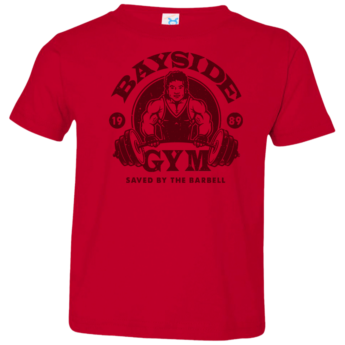T-Shirts Red / 2T SAVED BY THE BARBELL Toddler Premium T-Shirt