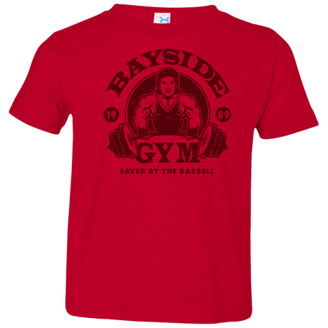 T-Shirts Red / 2T SAVED BY THE BARBELL Toddler Premium T-Shirt