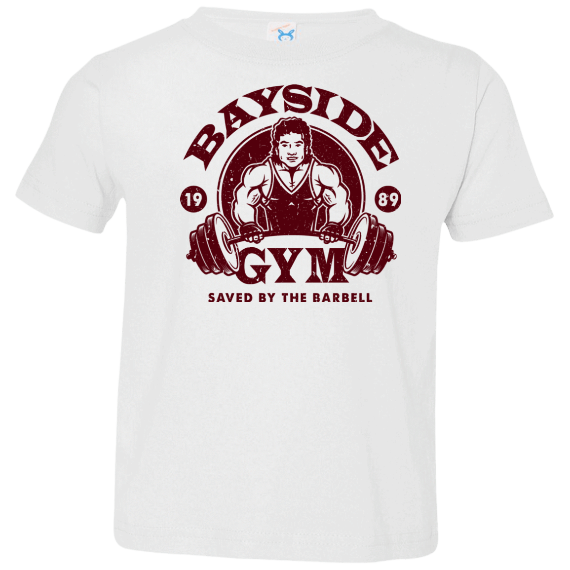T-Shirts White / 2T SAVED BY THE BARBELL Toddler Premium T-Shirt