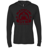 T-Shirts Vintage Black / X-Small SAVED BY THE BARBELL Triblend Long Sleeve Hoodie Tee