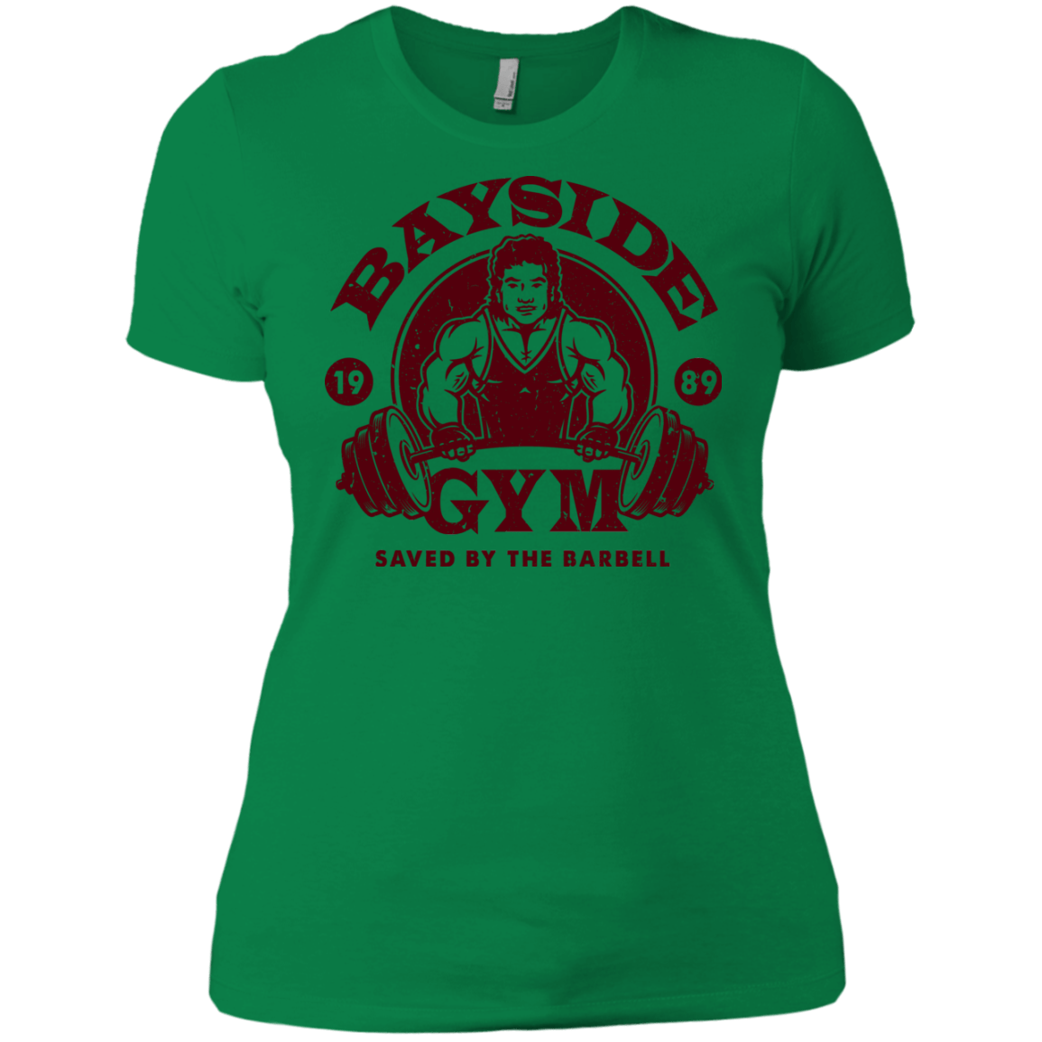 T-Shirts Kelly Green / X-Small SAVED BY THE BARBELL Women's Premium T-Shirt