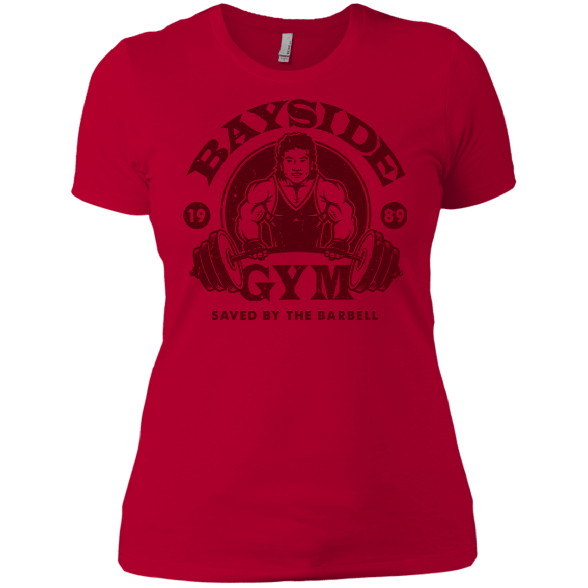T-Shirts Red / X-Small SAVED BY THE BARBELL Women's Premium T-Shirt