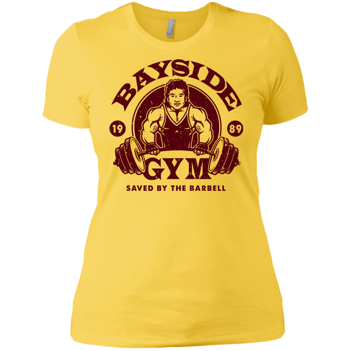 T-Shirts Vibrant Yellow / X-Small SAVED BY THE BARBELL Women's Premium T-Shirt