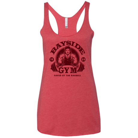 T-Shirts Vintage Red / X-Small SAVED BY THE BARBELL Women's Triblend Racerback Tank