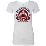 T-Shirts Heather White / Small SAVED BY THE BARBELL Women's Triblend T-Shirt
