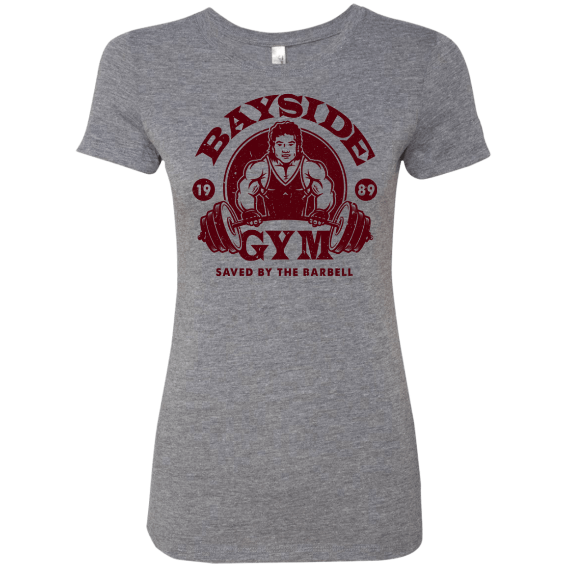 T-Shirts Premium Heather / Small SAVED BY THE BARBELL Women's Triblend T-Shirt