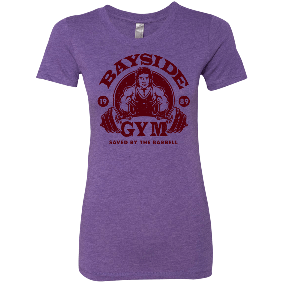 T-Shirts Purple Rush / Small SAVED BY THE BARBELL Women's Triblend T-Shirt