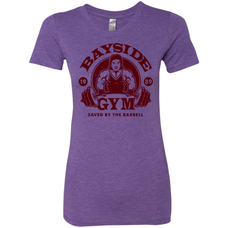 T-Shirts Purple Rush / Small SAVED BY THE BARBELL Women's Triblend T-Shirt