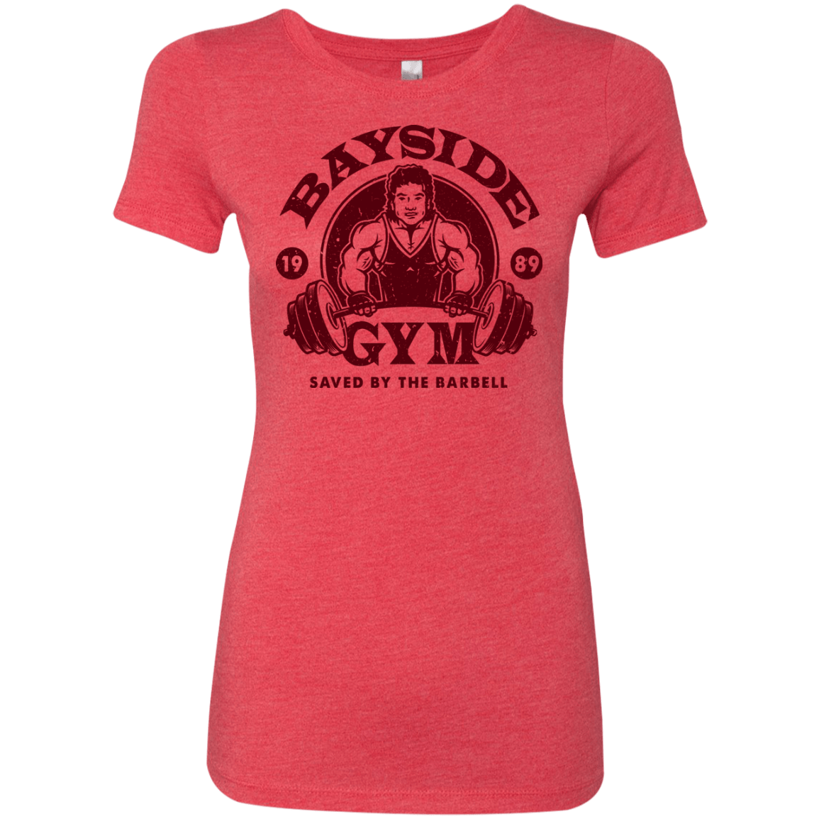 T-Shirts Vintage Red / Small SAVED BY THE BARBELL Women's Triblend T-Shirt