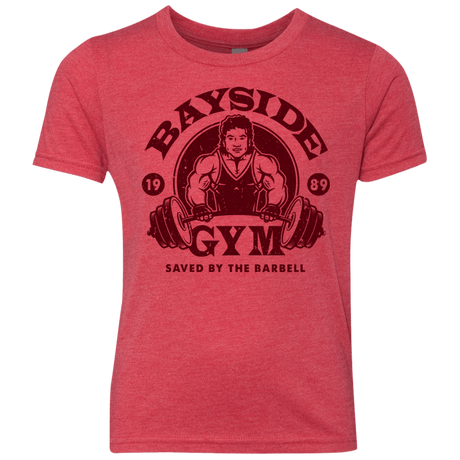 T-Shirts Vintage Red / YXS SAVED BY THE BARBELL Youth Triblend T-Shirt