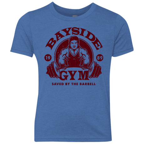 T-Shirts Vintage Royal / YXS SAVED BY THE BARBELL Youth Triblend T-Shirt