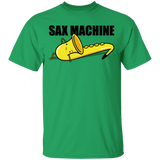 T-Shirts Irish Green / S Sax Machine T-Shirt