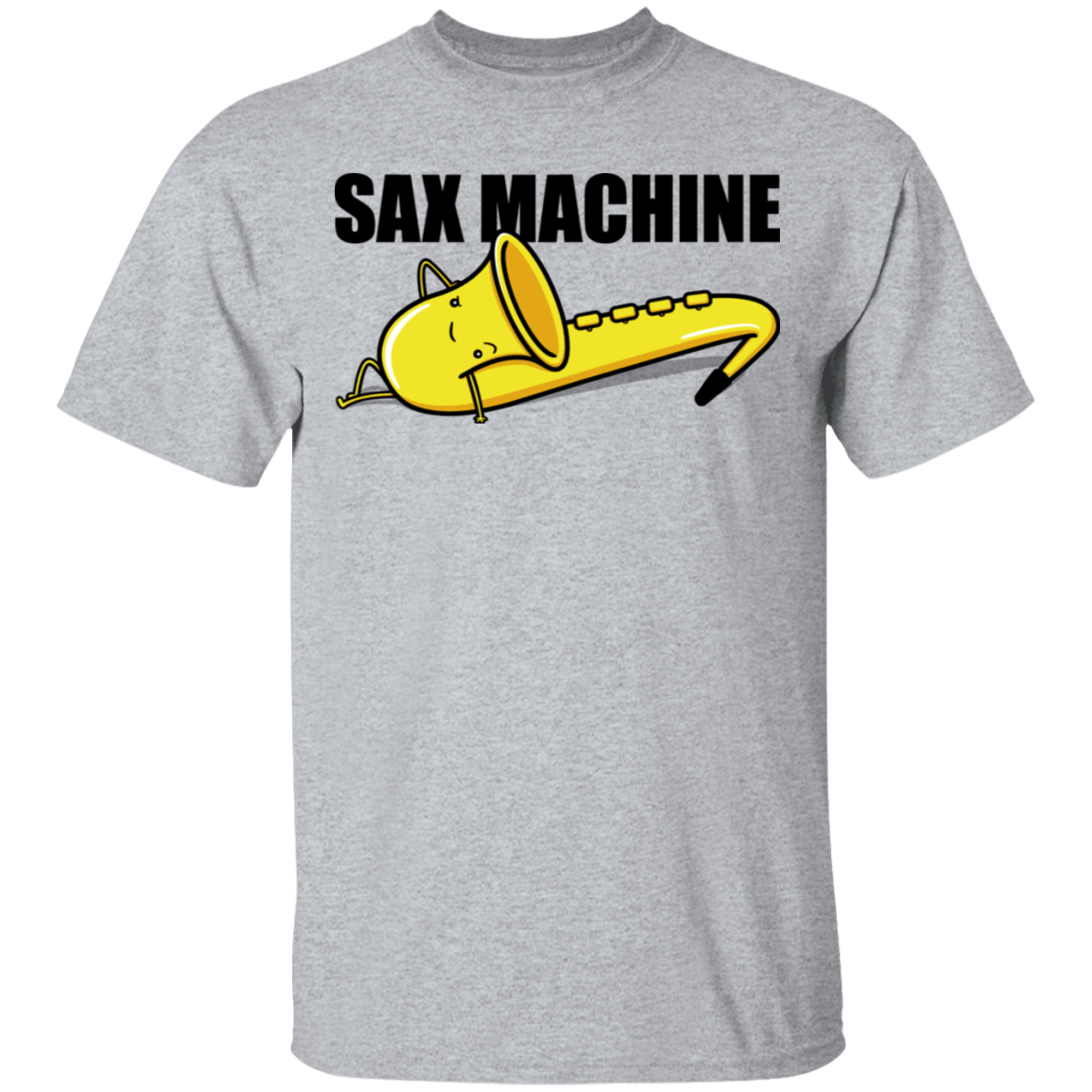 T-Shirts Sport Grey / S Sax Machine T-Shirt