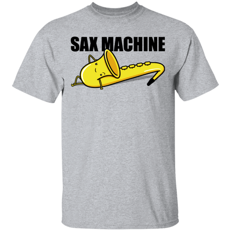 T-Shirts Sport Grey / S Sax Machine T-Shirt