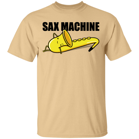 T-Shirts Vegas Gold / S Sax Machine T-Shirt