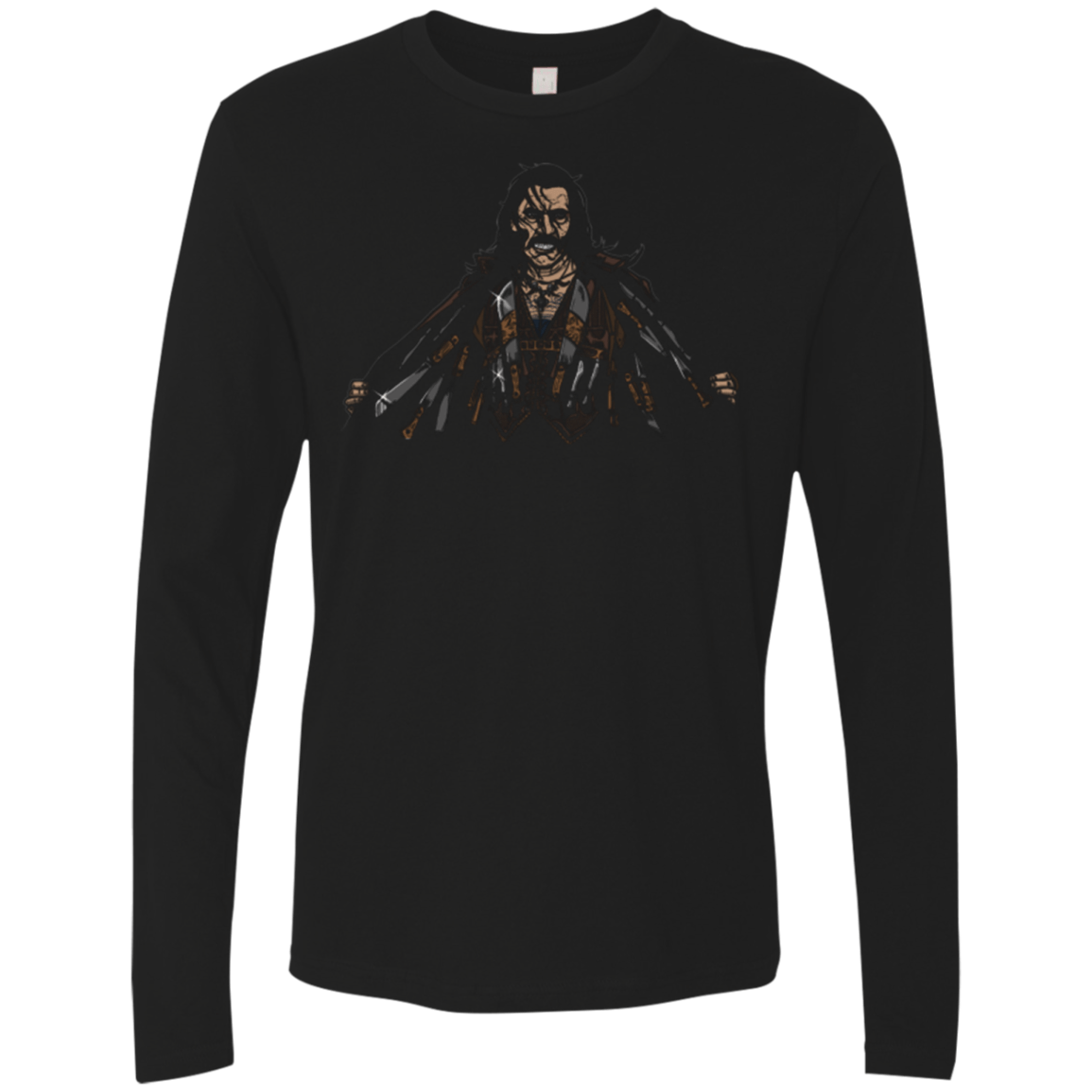 T-Shirts Black / Small Say Hello To My Little Friends Men's Premium Long Sleeve