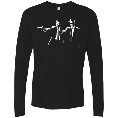 T-Shirts Black / Small SAY MY NAME ONE MORE TIME Men's Premium Long Sleeve