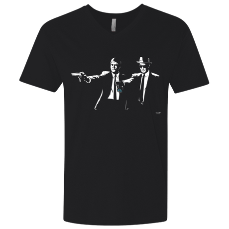 T-Shirts Black / X-Small SAY MY NAME ONE MORE TIME Men's Premium V-Neck