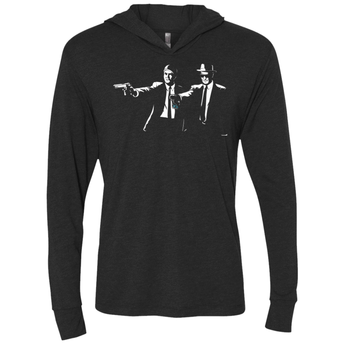 T-Shirts Vintage Black / X-Small SAY MY NAME ONE MORE TIME Triblend Long Sleeve Hoodie Tee