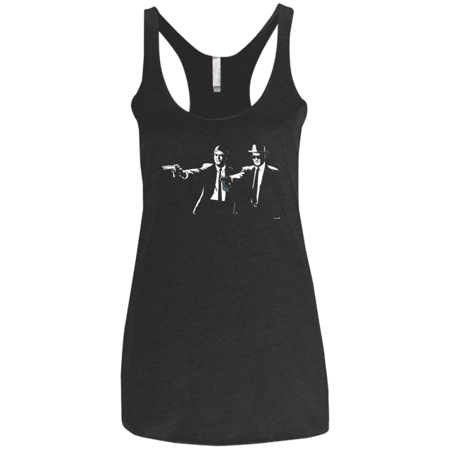 T-Shirts Vintage Black / X-Small SAY MY NAME ONE MORE TIME Women's Triblend Racerback Tank