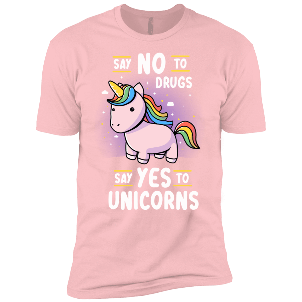 T-Shirts Light Pink / YXS Say No to Drugs Boys Premium T-Shirt