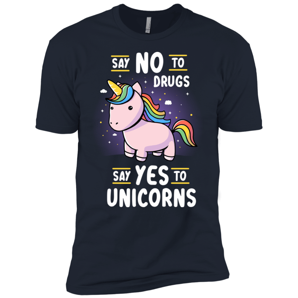 T-Shirts Midnight Navy / YXS Say No to Drugs Boys Premium T-Shirt