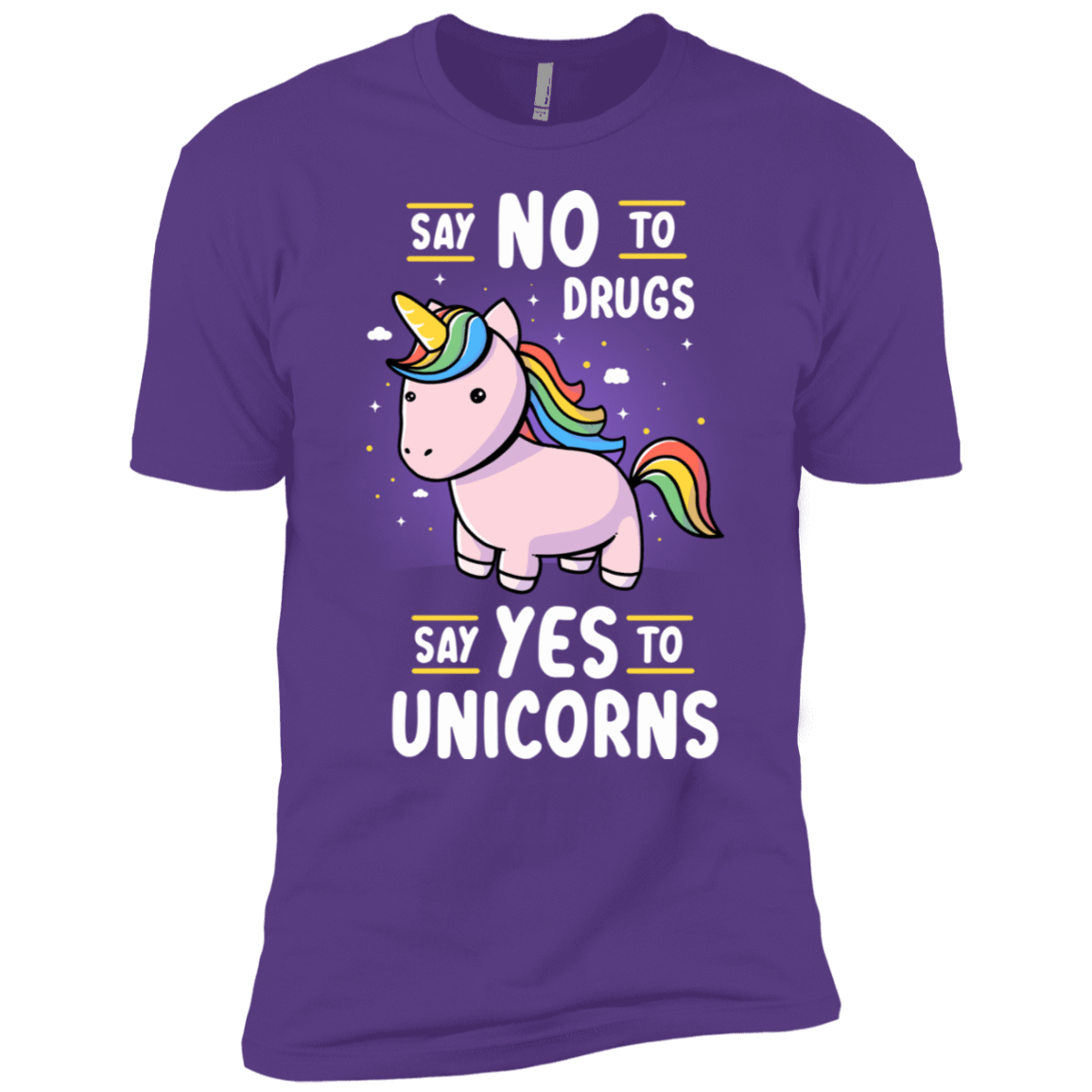 T-Shirts Purple Rush / YXS Say No to Drugs Boys Premium T-Shirt