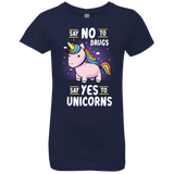 T-Shirts Midnight Navy / YXS Say No to Drugs Girls Premium T-Shirt