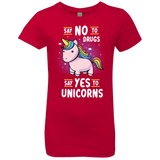 T-Shirts Red / YXS Say No to Drugs Girls Premium T-Shirt