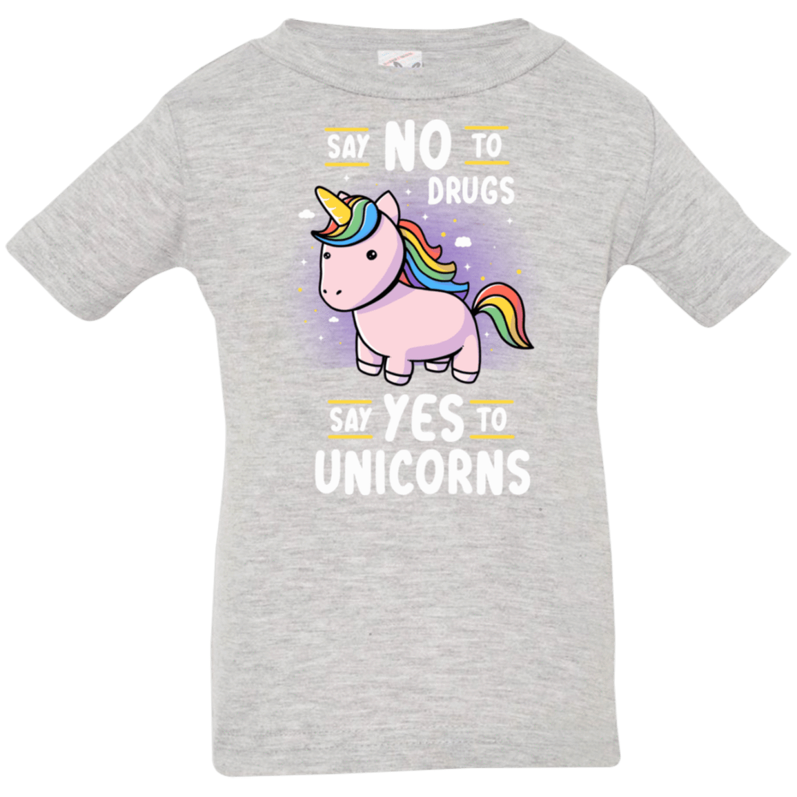 T-Shirts Heather Grey / 6 Months Say No to Drugs Infant Premium T-Shirt