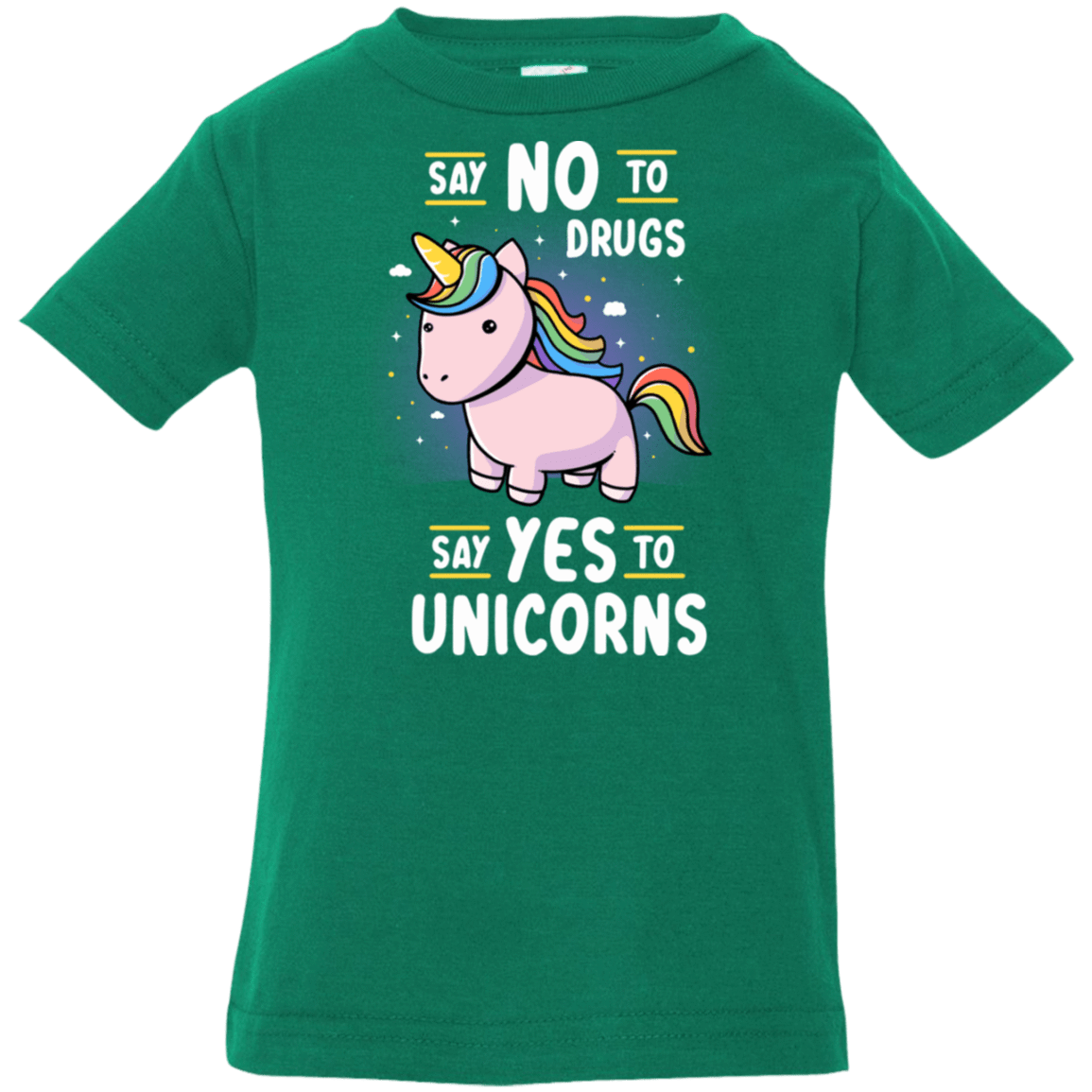 T-Shirts Kelly / 6 Months Say No to Drugs Infant Premium T-Shirt