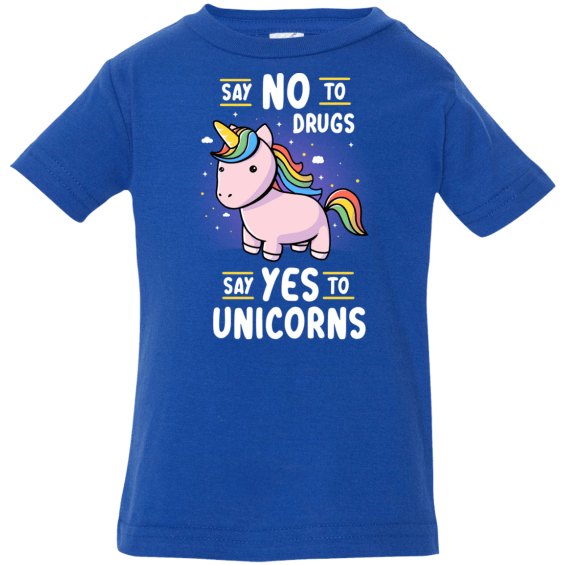 T-Shirts Royal / 6 Months Say No to Drugs Infant Premium T-Shirt